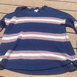 striped sweater